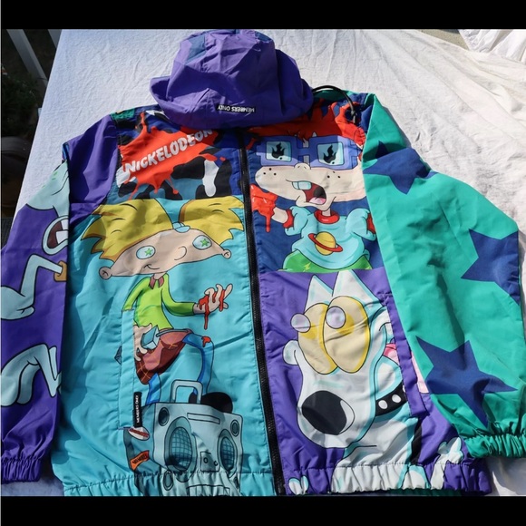 LIMITED EDITION Nickelodeon Colorful Cartoon Jacket - Picture 2 of 6